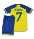 کیت و شورت اول النصر رونالدو Alnassr Home Kit 2023/24 Ronaldo