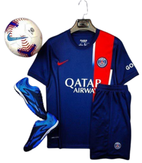 کیت و شورت تمرینی اول پاریسن ژرمن Paris Home Kit 2023/24 With Short