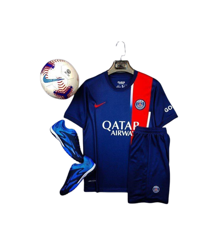 کیت و شورت تمرینی اول پاریسن ژرمن Paris Home Kit 2023/24 With Short