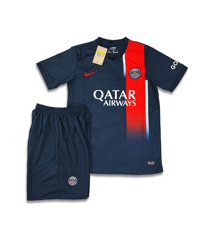 کیت و شورت تمرینی اول پاریسن ژرمن Paris Home Kit 2023/24 With Short