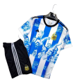 کیت و شورت قهرمانی آرژانتین Argentina Champions Kit 2023/24 With Short