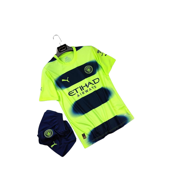 کیت و شورت سوم منچسترسیتی Man City 3rd Kit 2022/23 With Short