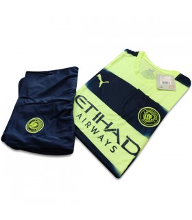 کیت و شورت سوم منچسترسیتی Man City 3rd Kit 2022/23 With Short