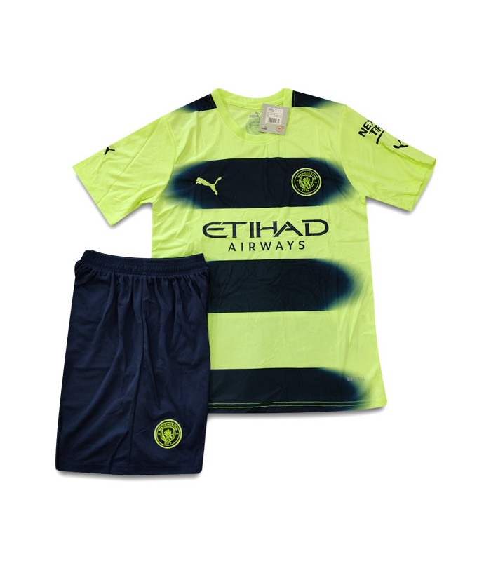 کیت و شورت سوم منچسترسیتی Man City 3rd Kit 2022/23 With Short