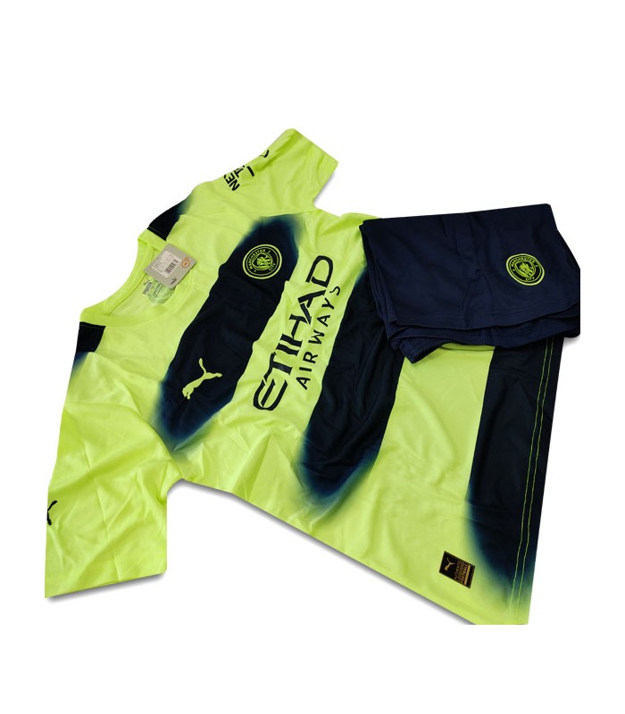 کیت و شورت سوم منچسترسیتی Man City 3rd Kit 2022/23 With Short