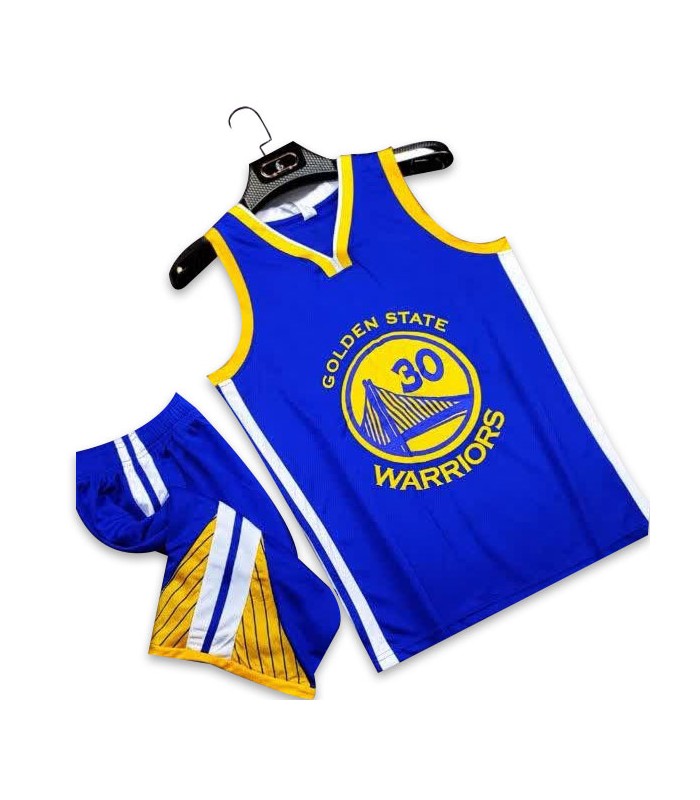 رکابی و شورت بسکتبالی گلدن استید Golden State 2023 Jersey Blue