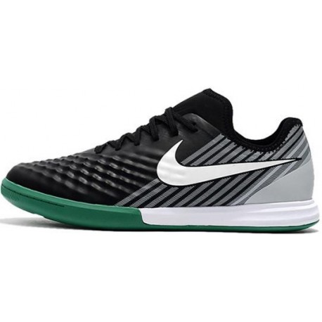 کفش فوتسال نایک مدل Nike MagistaX Finale II IC Black Grey Green