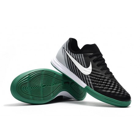 کفش فوتسال نایک مدل Nike MagistaX Finale II IC Black Grey Green