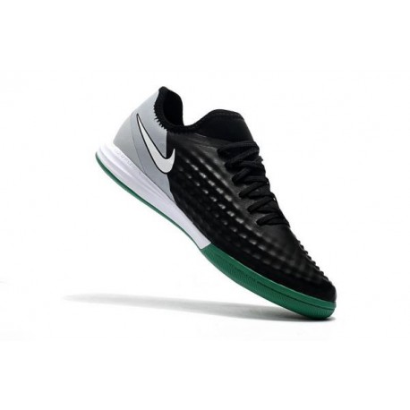 کفش فوتسال نایک مدل Nike MagistaX Finale II IC Black Grey Green