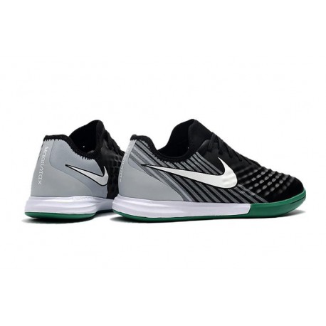 کفش فوتسال نایک مدل Nike MagistaX Finale II IC Black Grey Green