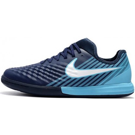 کفش فوتسال نایک مدل Nike MagistaX Finale II IC Blue White Blue