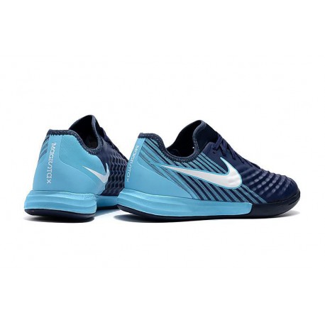 کفش فوتسال نایک مدل Nike MagistaX Finale II IC Blue White Blue