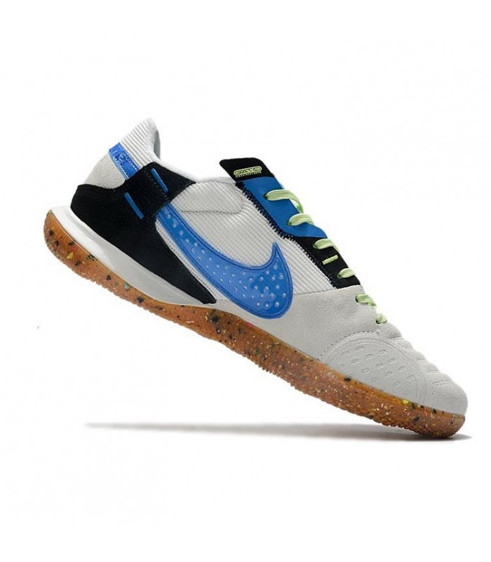 کفش فوتسال نایک استریت گتو Nike Streetgato IC White Blue