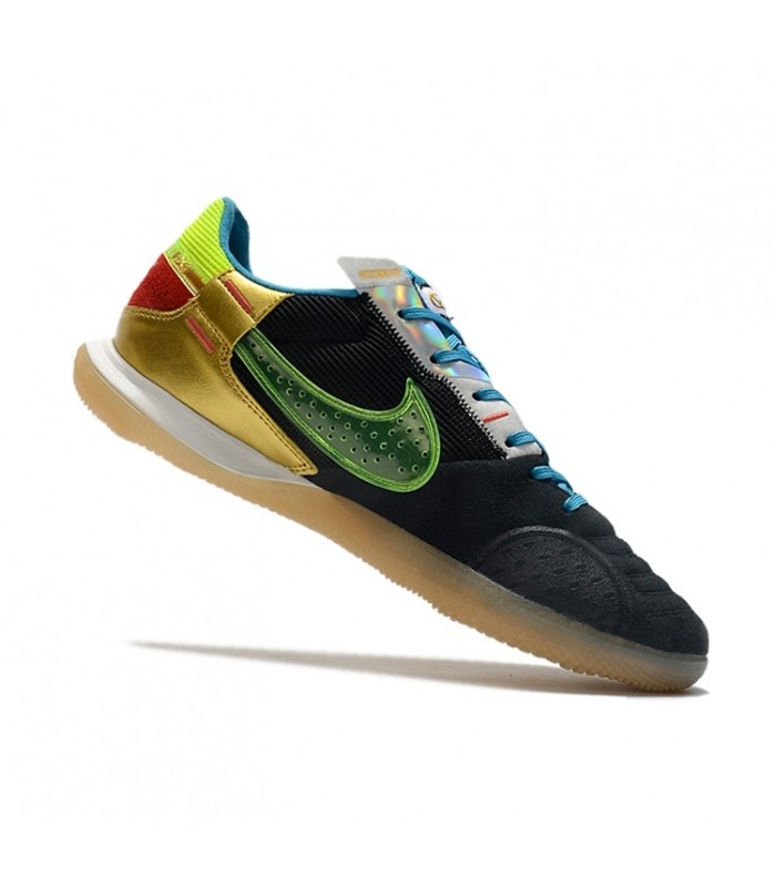 کفش فوتسال نایک استریت گتو Nike Streetgato Ic Black Green