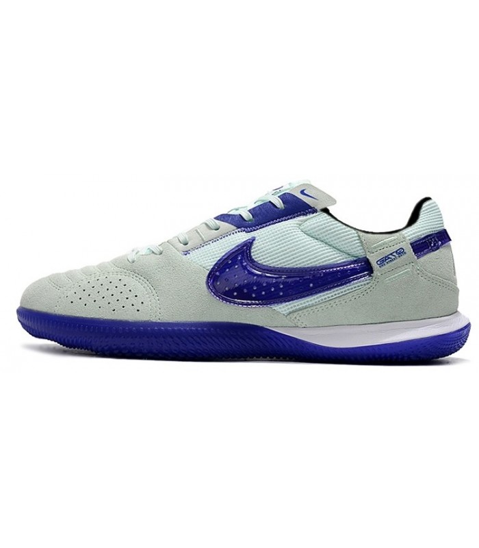 کفش فوتسال نایک استریت گتو Nike Streetgato IC Gray And Dark Blue