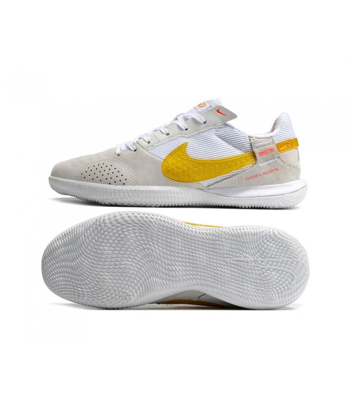 کفش فوتسال نایک استریت گتو Nike Streetgato IC White Yellow