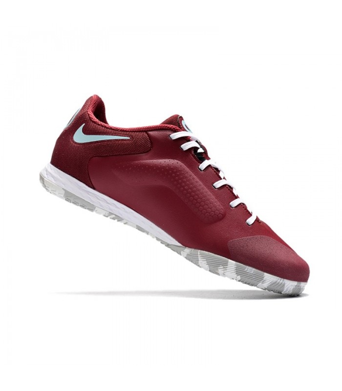 کفش فوتسال نایک تمپو لجند Nike React Tiempo Legend 9 Pro IC Red Grey