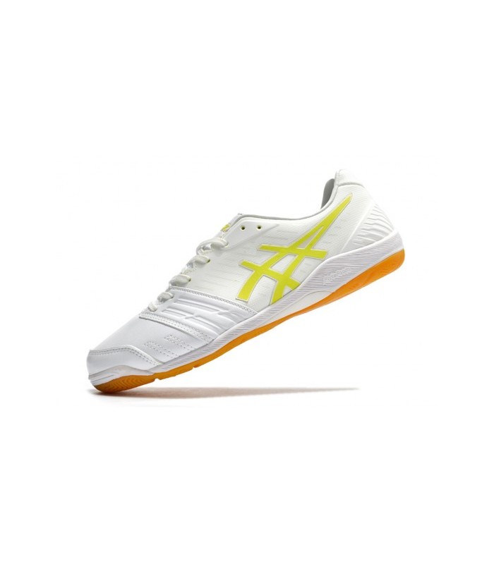 کفش فوتسال اسیکس دستاگو Asics Destaque FF 2 IC White Yellow