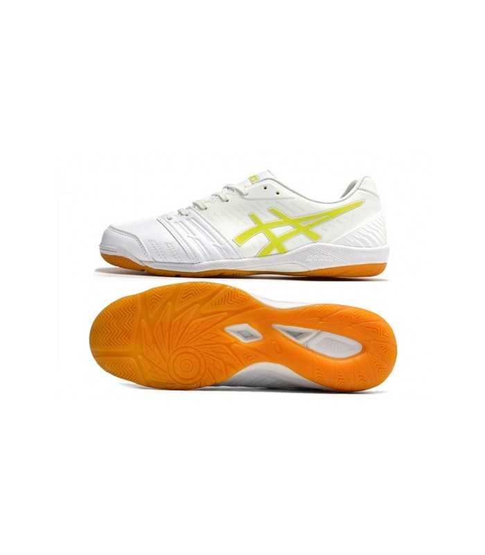 کفش فوتسال اسیکس دستاگو Asics Destaque FF 2 IC White Yellow
