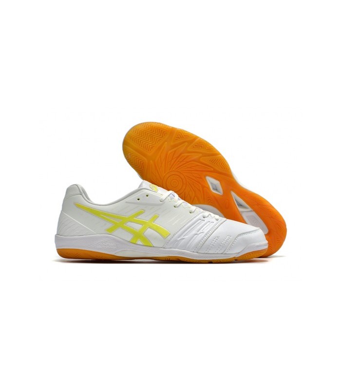 کفش فوتسال اسیکس دستاگو Asics Destaque FF 2 IC White Yellow