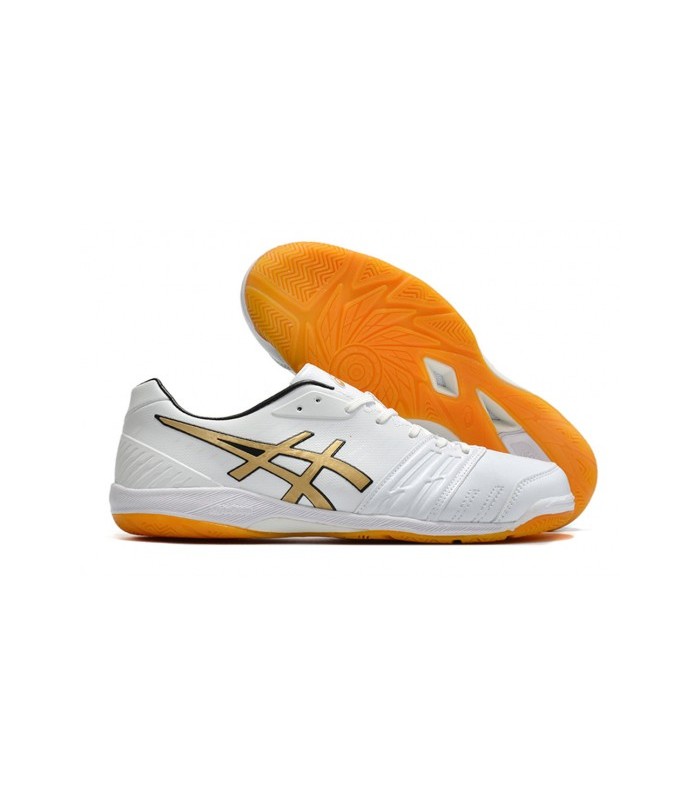 کفش فوتسال اسیکس دستاگو Asics Destaque FF 2 IC white gold