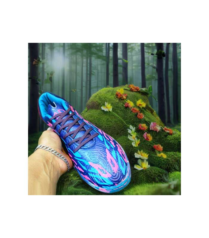 کفش فوتسال طرح آدیداس توتال Adidas Total IC Blue pink