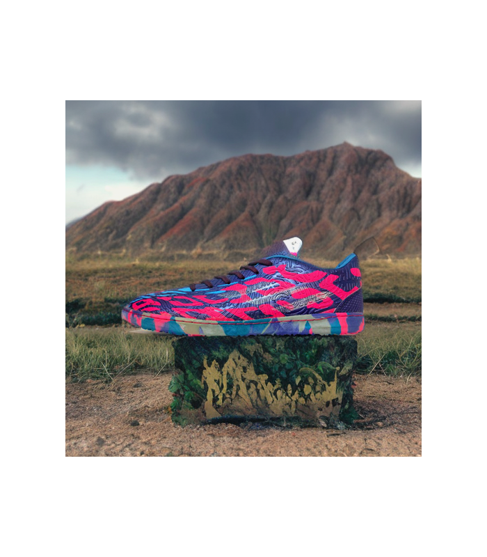 کفش فوتسال طرح آدیداس توتال Adidas Total IC Blue pink