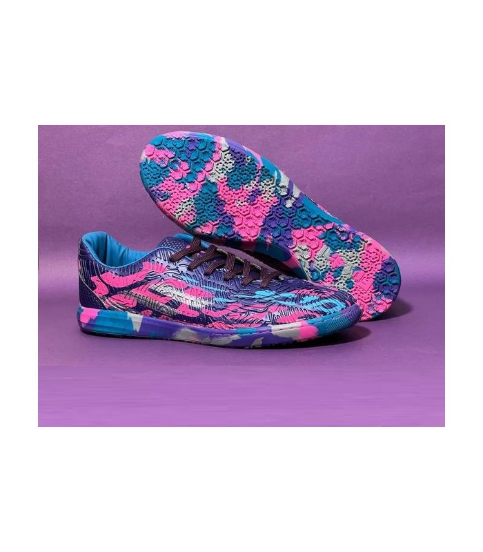 کفش فوتسال طرح آدیداس توتال Adidas Total IC Blue pink