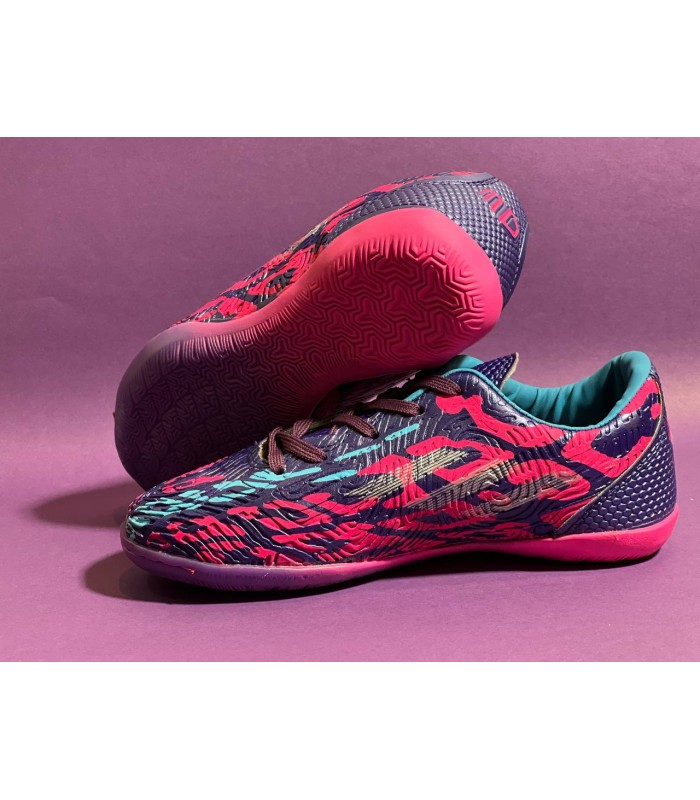کفش فوتسال طرح آدیداس توتال Adidas Total IC Blue pink