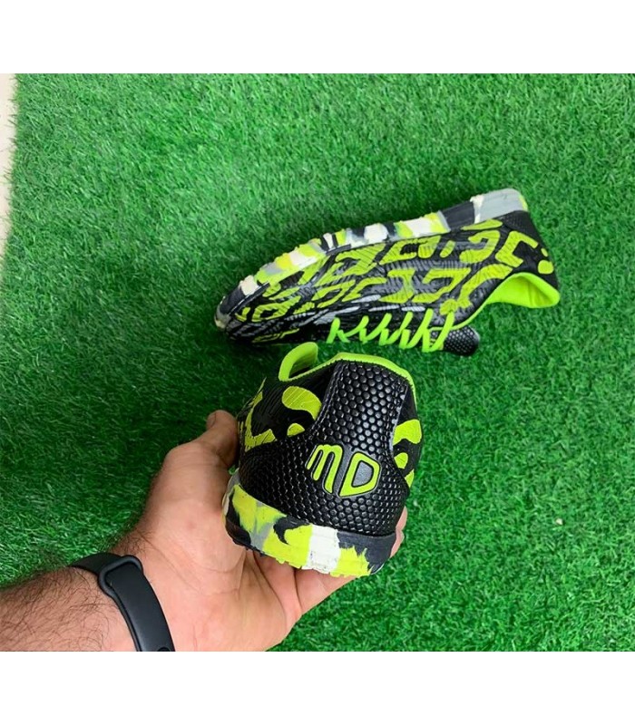 کفش فوتسال طرح آدیداس توتال Adidas Total IC Black Green