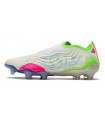 کفش فوتبال طرح آدیداس کوپا Adidas Copa Sense FG AG White Solar Yellow Shock Pink