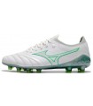 کفش فوتبال طرح میزانو مورلیا Mizuno Morelia Neo 3 FG White Green