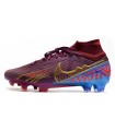 کفش فوتبال طرح نایک ایرزوم مرکوریال NIKE Air Zoom Superfly 9 Elite FG Mbappe Blue Wine