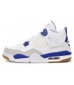 کفش پیاده روی اِیر جُردن Air Jordan 4 White Royal Blue Gum