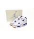کفش پیاده روی اِیر جُردن Air Jordan 4 White Royal Blue Gum