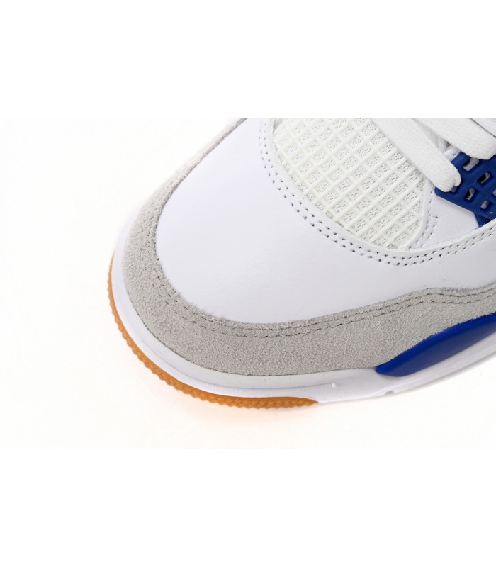کفش پیاده روی اِیر جُردن Air Jordan 4 White Royal Blue Gum