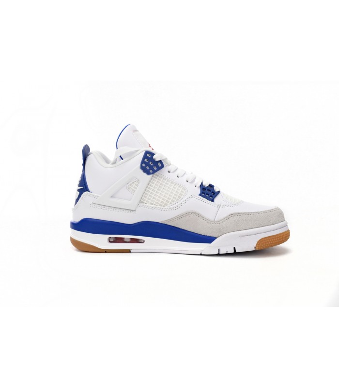 کفش پیاده روی اِیر جُردن Air Jordan 4 White Royal Blue Gum