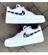 کفش پیاده روی نایک اِیرفورس Nike Air Force 1 Low Louis Vuitton