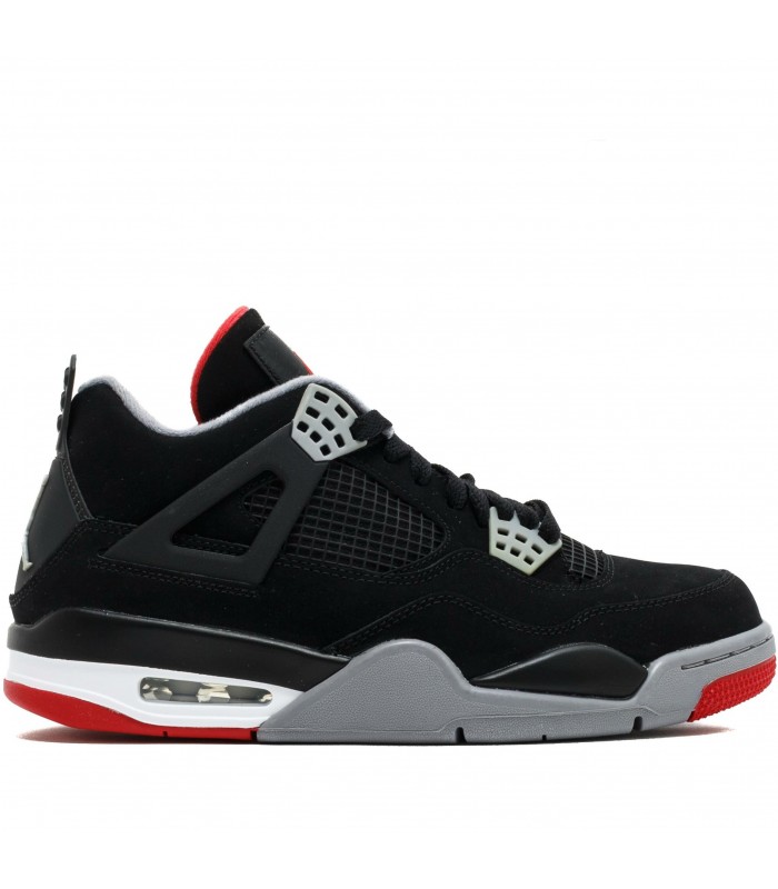 کفش بسکتبال نایک ایر جردن Air JORDAN 4 RETRO Black WR