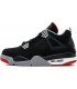 کفش بسکتبال نایک ایر جردن Air JORDAN 4 RETRO Black WR