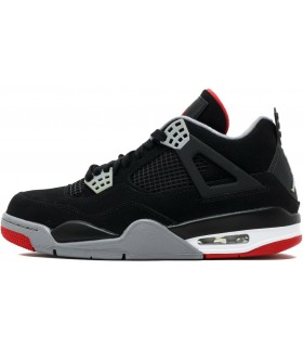 کفش بسکتبال نایک ایر جردن Air JORDAN 4 RETRO Black WR