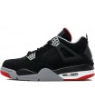 کفش بسکتبال نایک ایر جردن Air JORDAN 4 RETRO Black WR