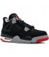 کفش بسکتبال نایک ایر جردن Air JORDAN 4 RETRO Black WR