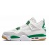کفش بسکتبال نایک ایر جردن Air JORDAN 4 RETRO WHITE GREEN