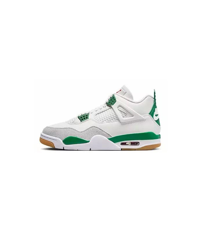کفش بسکتبال نایک ایر جردن Air JORDAN 4 RETRO WHITE GREEN