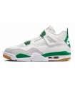 کفش بسکتبال نایک ایر جردن Air JORDAN 4 RETRO WHITE GREEN