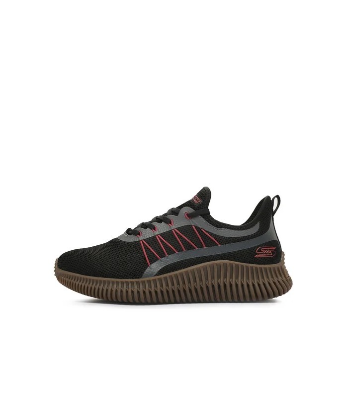 کفش پیاده روی مردانه اسکیچرز SKECHERS Sneakers BOBS Geo 118171-BKMT