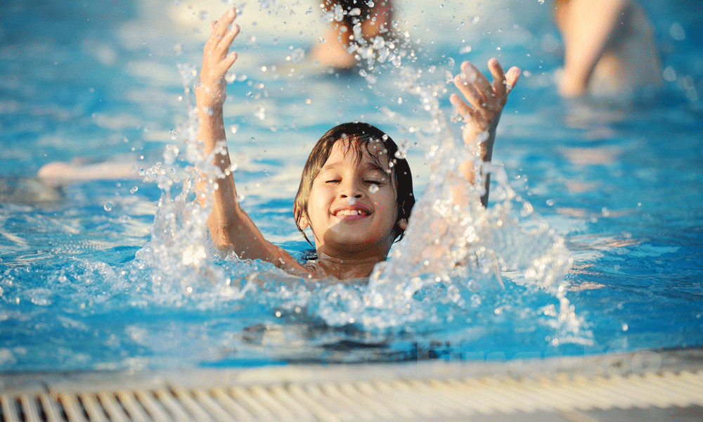 ورزش شنای کودکان 